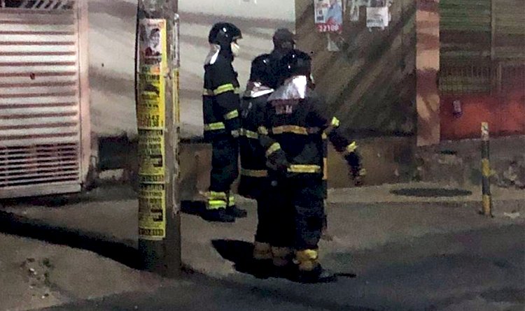 RESUMO: Postes que pegaram fogo em São Marcos.