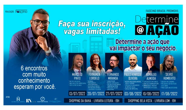 Determine a Ação, evento especialmente para quem tem o seu próprio negócio.