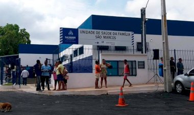 Às vésperas do Natal e Réveillon, a USF de São Marcos é roubada.