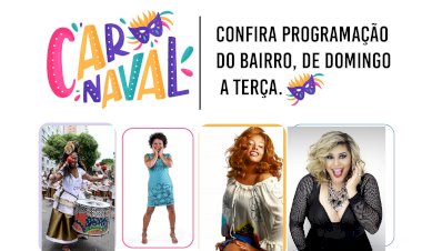 Confira programação do Carnaval de Pau da lima, de Domingo a Terça.