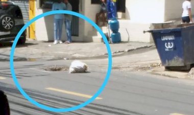 #Flagrantemorador | Boca de Lobo aberta em São Marcos.