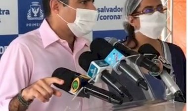 Em coletiva, ACM NETO comenta sobre retorno das aulas municipais.