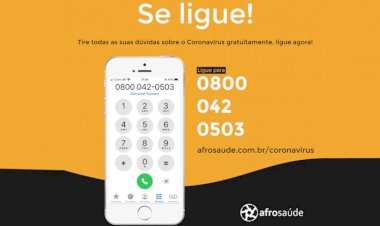 Afrosaúde lança rede de apoio à população periferica contra o Coronavírus.