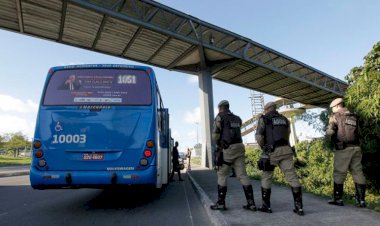 Câmeras com reconhecimento facial irão reforçar o combate a assaltos a ônibus na Bahia.