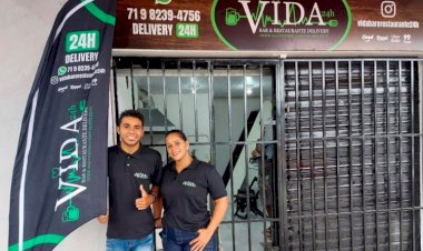 Casal de Empreendedores inovam e vai vender petiscos e comida durante a madrugada.