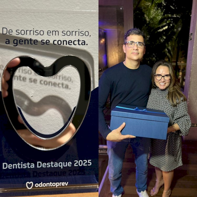 Dentista de São Marcos é premiado nacionalmente como Destaque OdontoPrev 2025